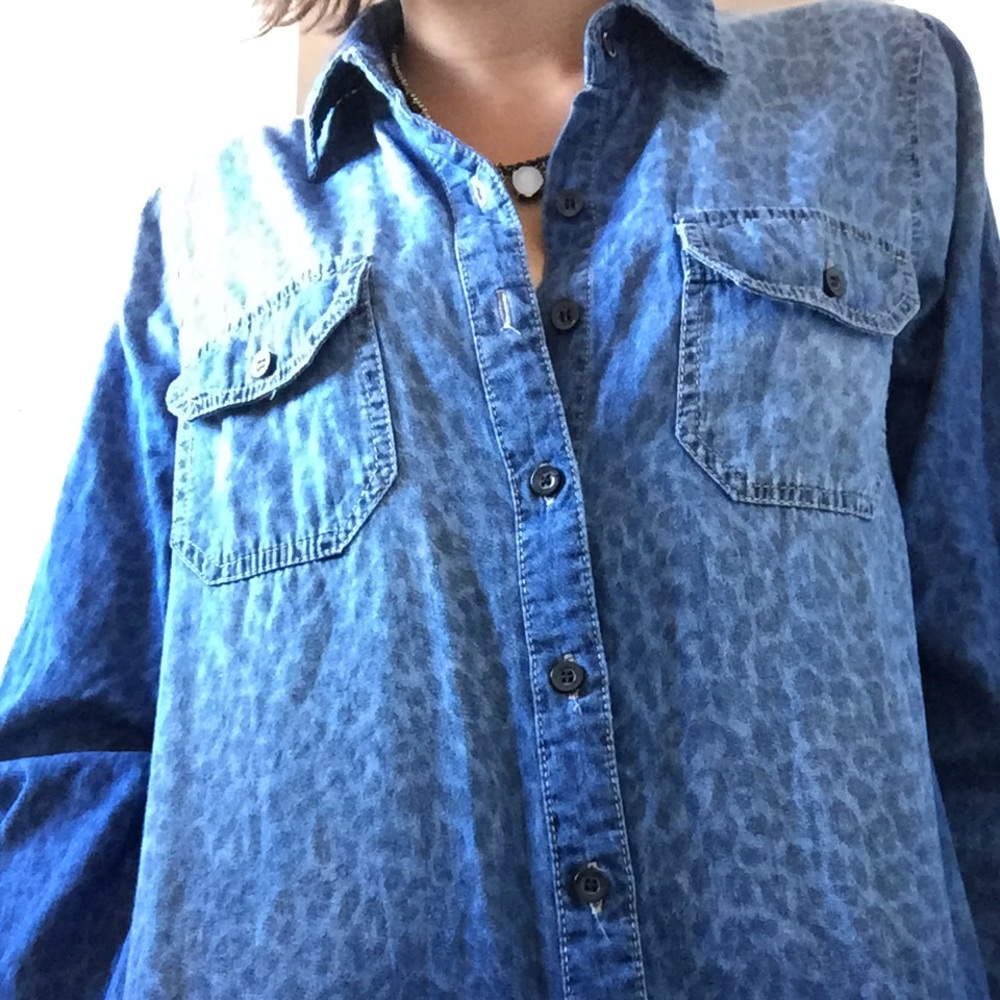 Chambray Top